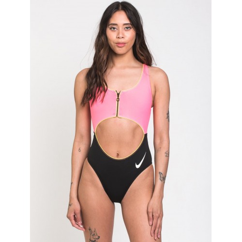 Дамски цял бански NIKE CUTOUT ONE PIECE