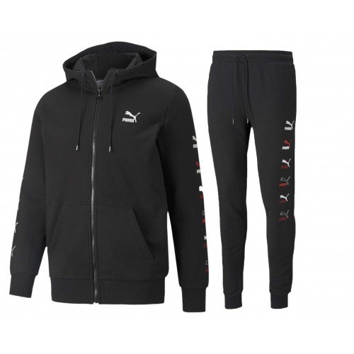 Мъжки екип PUMA RAD/CAL FZ Hoodie DK