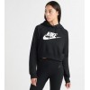 Дамски суйчър NIKE W NSW ESSNTL FLC GX CROP HDY