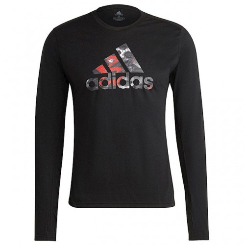 Мъжка блуза ADIDAS Fast Graphic Long Sleeve T-Shirt