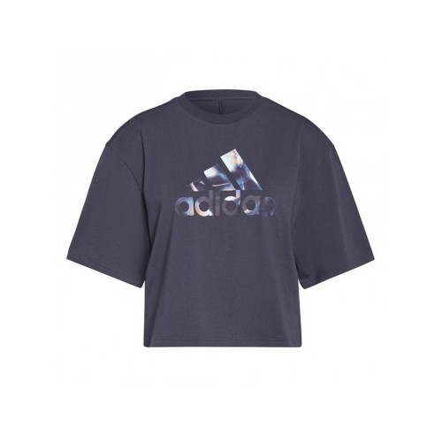 Дамска тениска ADIDAS X ZOE SALDANA CROPPED LOGO TEE