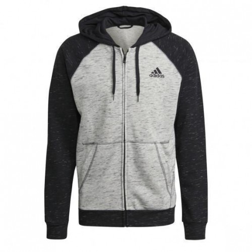 Мъжко горнище ADIDAS ESSENTIALS MÉLANGE SMALL LOGO HOODIE