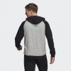 Мъжко горнище ADIDAS ESSENTIALS MÉLANGE SMALL LOGO HOODIE