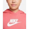 Детски суйтчър Nike G NSW CLUB FT CROP HOODIE HBR