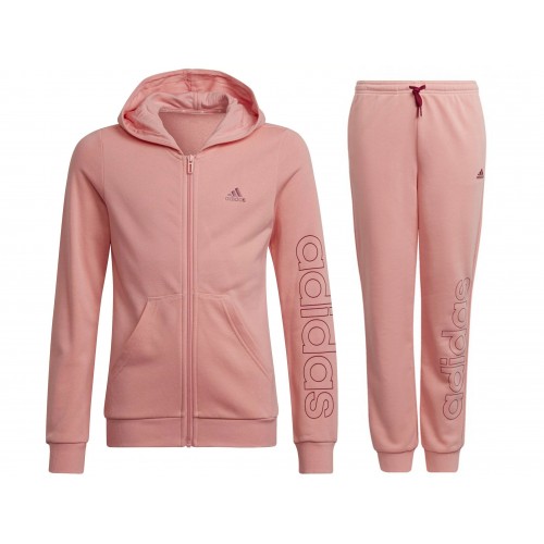 Детски екип ADIDAS G Lin Fz Hoodie Pink