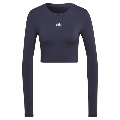 Дамска блуза ADIDAS Aeroknit Seamless Fitted Cropped