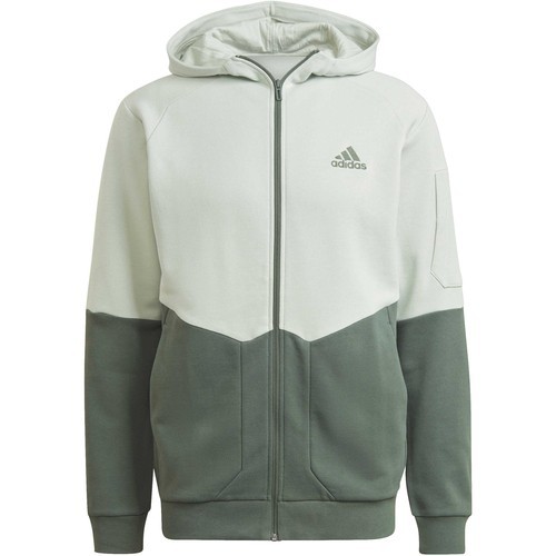 Мъжко горнище ADIDAS ESSENTIALS FOR GAMEDAY FLEECE FULL-ZIP HOODIE