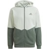 Мъжко горнище ADIDAS ESSENTIALS FOR GAMEDAY FLEECE FULL-ZIP HOODIE