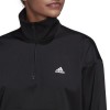 Дамскa блуза ADIDAS SWEATSHIRT AEROREADY 1/4 ZIP