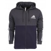 Мъжко горнище ADIDAS ESSENTIALS COLORBLOCK FLEECE FULL-ZIP HOODIE