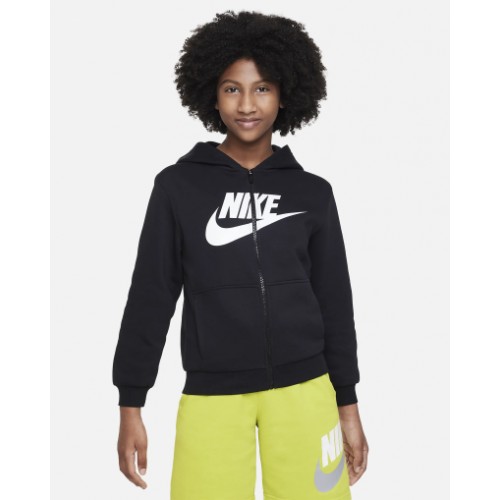 Детско горно Nike K NSW CLUB FLC HD FZ LS HBR