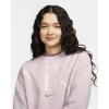 Дамскa блуза Nike W NSW PHNX FLC OS LOGO CREW