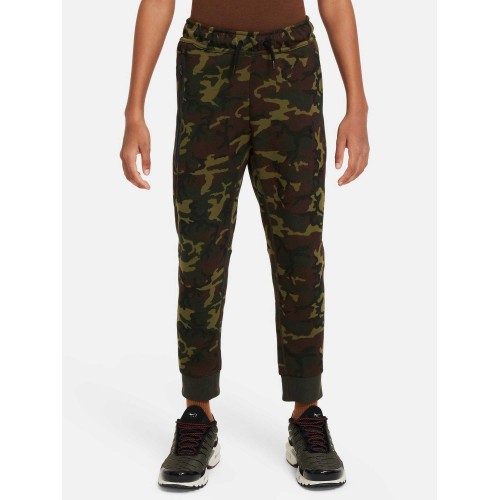 Юношеско долнище NIKE B NSW TCH FLC CAMO BOTTOM