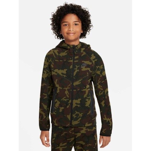 Юношескo горнище NIKE BOYS NSW TCH FLC FZ