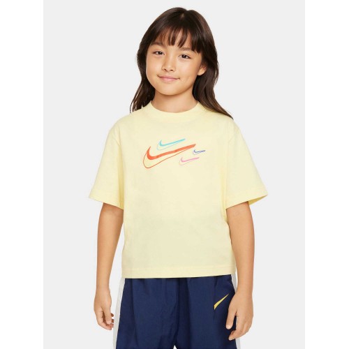 Детска тениска Nike G NSW TEE BOXY SWOOSH LOGO