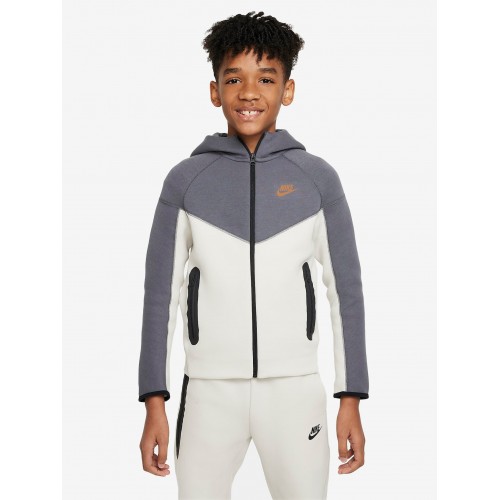 Юношескo горнище NIKE BOYS NSW TCH FLC FZ