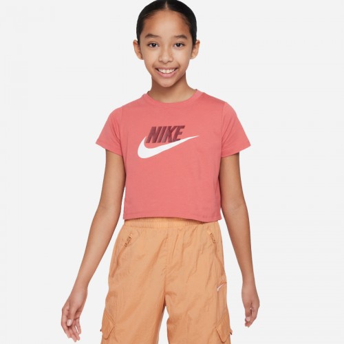 Детска тениска Nike G NSW TEE CROP FUTURA