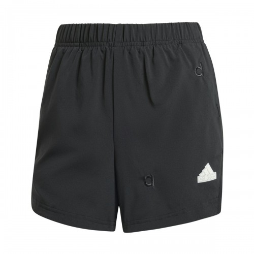 Дамски къси панталони ADIDAS EMBROIDERY WOVEN LOOSE SHORTS
