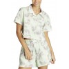 Дамска риза ADIDAS Floral Graphic Crop Woven Polo Shirt