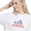 Дамска тениска ADIDAS Women's T-shirt adidas Flower Pack Bos