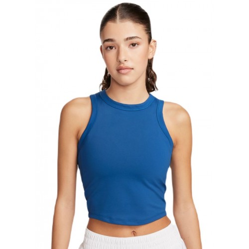 Дамско бюстие NIKE W NK ONE FITTED DF CROP TANK