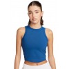 Дамско бюстие NIKE W NK ONE FITTED DF CROP TANK