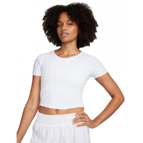 Дамска тениска NIKE W NK ONE FITTED DF SS TOP