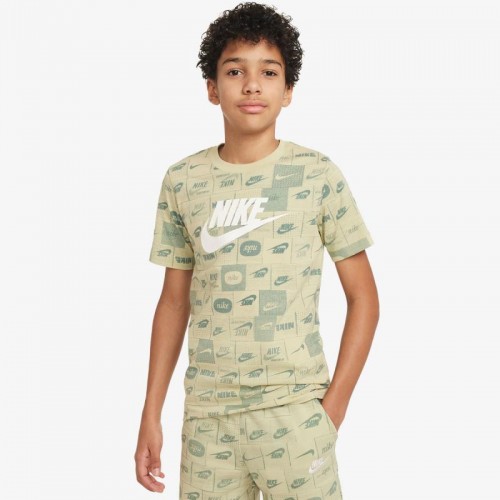 Детска тениска Nike K NSW TEE CLUB SSNL AOP HBR
