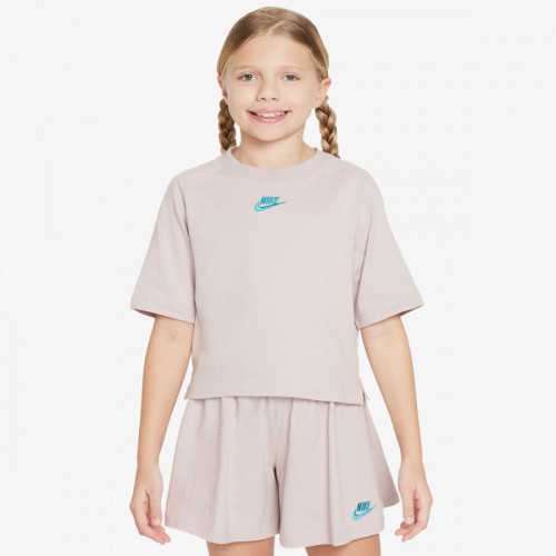 Детска тениска Nike G NSW SS TOP JSY LBR