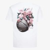 Детска тениска JDG FLORAL JUMPMAN SS TEE