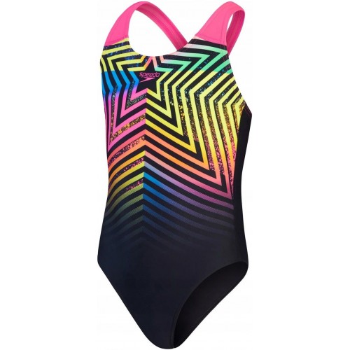 Детски цял бански Speedo GIRLS DIGITAL PLACEMENT SPLASHBACK 