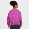 Юношеска блуза Nike G NSW CLUB FLC BXY CRW SHNE