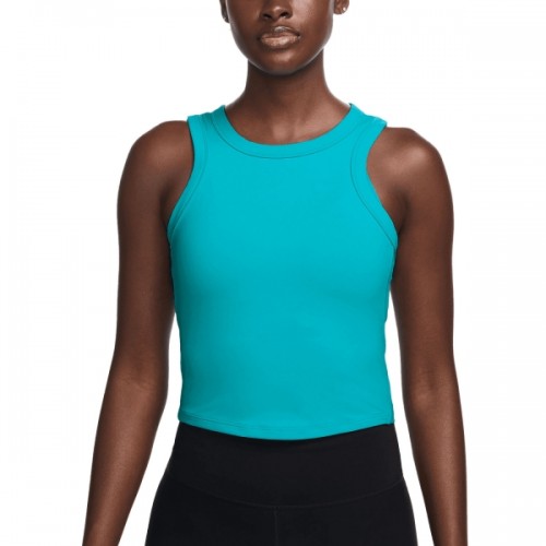 Дамско бюстие NIKE W NK ONE FITTED DF CROP TANK