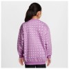 Юношеска блуза Nike G NSW CLUB FLC OVRSZD CRW AOP