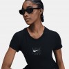 Дамска тениска NIKE W NSW SS SLIM TEE PNX GRX