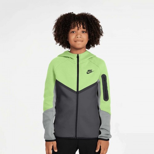 Юношескo горнище NIKE BOYS NSW TCH FLC FZ