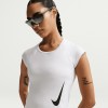 Дамска тениска NIKE W NK ONE FITTED DF SS TOP